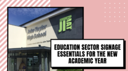 Education Sector Signage - Hardy Signs - Blog Thumbnail
