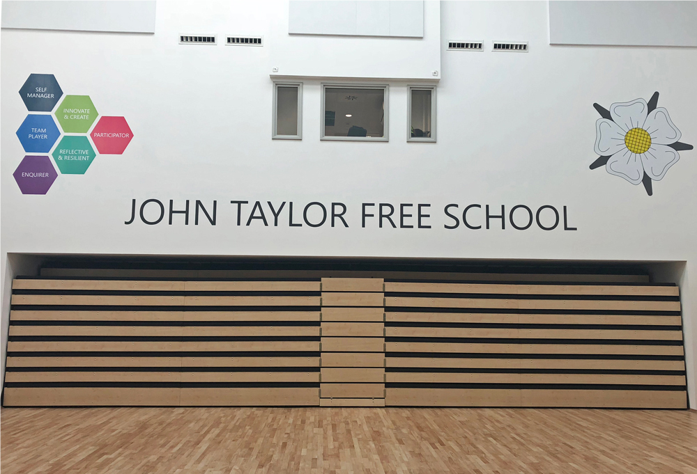 John-Taylor-Free-School---Wall-Graphics---Hardy-Signs