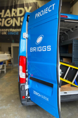 Briggs Group - Hardy Signs - Vehicle Vinyl Wrap