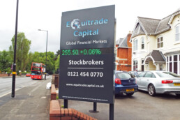 Equitrade Capital - Hardy Signs - Finance Sector