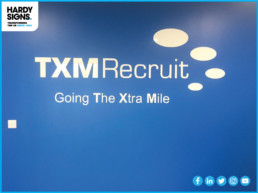 TXM Recruit - Hardy Signs - Acrylic Letters