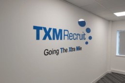 TXM Recruit - Hardy Signs - Acrylic Logos