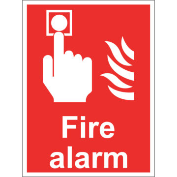 Fire Alarm Signage Hardy Signs - Health & Safety Signage