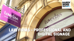 Law Firms - Professional and Digital Signage - Blog Thumbnail