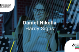Young Professional of the Year - East Midlands Chambers of Commerce Awards 2020- Hardy Signs - Daniel Nikolla