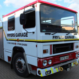 Fryers Garage - Hardy Signs - Vehicle Graphics
