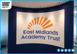 East Midlands Acdemy Trust - Hardy Signs - Wall Signs