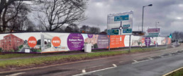 Aspire Homes - Hoarding Panels - Hardy Signs Ltd - 2021
