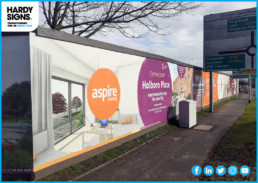 Aspire Housing - Hardy Signs - Hoarding Claddings Signage-2021-2