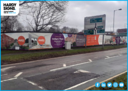 Aspire Housing - Hardy Signs - Hoarding Claddings Signage