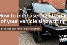 Hardy Signs - Blog Thumbnail - Vehicle Signwriting