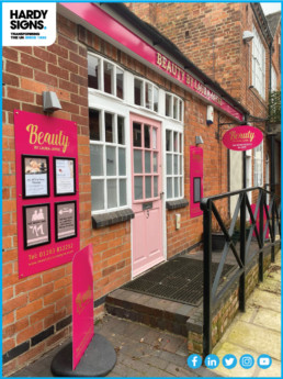 Beauty by Laura Jayne - Hardy Signs - Front Shop Fascia