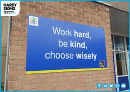 Granville Academy - Hardy Signs - External Signage - Education Sector Signage