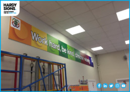 Lansdowne Primary - Hardy Signs - PVC Sign Panel - Education Sector Signage