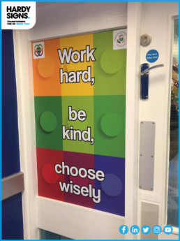 Lansdowne Primary - Hardy Signs - Window Graphics - Education Sector Signage