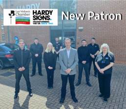 New Patron - Hardy Signs - East Midland Chambers