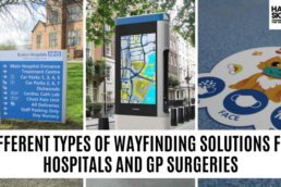 Different types of Wayfinding Solutions for Hospitals and GP Surgeries - Hardy Signs - Blogs