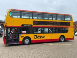 T J Parry - Hardy Signs - Midlands Classic - Bus Wrap