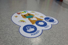 University Hospitals of Derby and Burton - Hardy Signs - Floor Graphics (2)