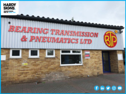 Bearing, Transmission and Pneumatics - Hardy Signs - Fascia Signs