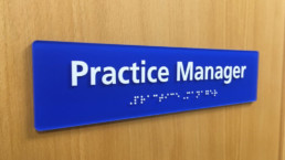 Braille Signs - Hospitals - Hardy Signs