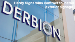 Hardy Signs Wins Contract for New External Signage