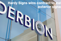 Hardy Signs Wins Contract for New External Signage