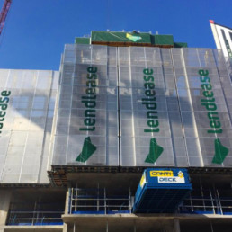 Lendlease - Hardy Signs - Cladding Screens