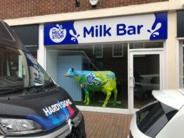 Milk Stop - Hardy Signs - Fascia Signage