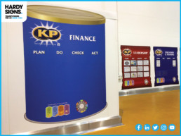 Hardy Signs - KP Snacks - Wall Graphics