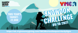 Hardy Signs - Snowdon Challenge - YMCA
