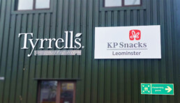 KP Snacks - Hardy Signs - Industrial Unit Signage