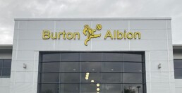 Burton Albion FC - Hardy Signs - External Signage
