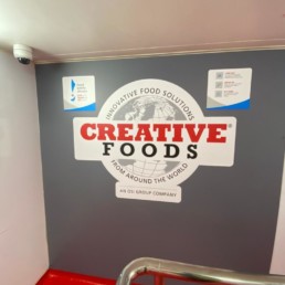 Creative Foods - Hardy Signs - Wall Graphics