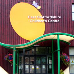 East Staffs Childrens Centre - Hardy Signs - Fascia Signage
