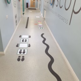 Fountains Primary School - Hardy Signs - Floor Graphics