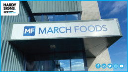 Marchfoods - Hardy Signs - Warehouse Signage