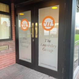 The Leavesley Group - Hardy Signs - Window Graphics
