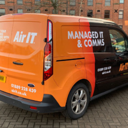 Air IT - Hardy Signs - Partial Vehicle Wrap