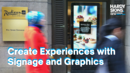 Create Experiences with Signage and Graphics
