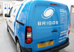 Briggs of Burton - Vehicle Wrapping - Hardy Signs Ltd