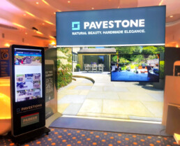 Pavestone - Hardy Signs - Digital Display and Exhibition Signage