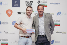 David Maran, MP Digital & Nik Hardy, Hardy Signs at Generation Next Awards 2022