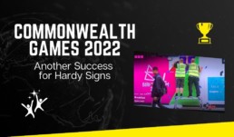 Commonwealth Games 2022 – another success for Hardy Signs