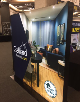 Fabric Lightboxes - Galliard Homes 1 - Hardy Signs Ltd
