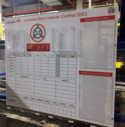 KPI Boards - Lean Manufacturing Solutions - Hardy Signs Ltd 4