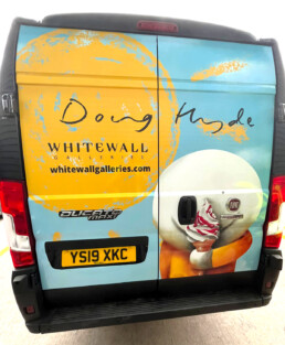 Whitewall Galleries - Hardy Signs - Van Wrapping