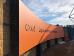 Croud - Football Ground Advertising Boards - Hardy Signs
