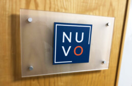 NUVO - Hardy Signs - Acrylic Door Sign