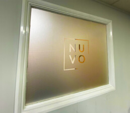 NUVO - Hardy Signs - Frosted Vinyl Window #2